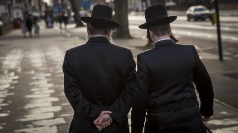 Jewish communities in London (pictured) and Manchester in particular have experienced a rise in hatred 