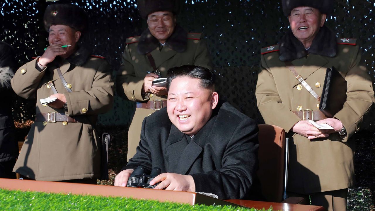 Kim Jong Un purportedly supervises war games designed to train troops for an invasion of South Korea.