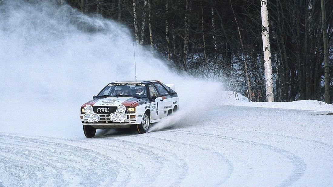 The concept of driving all four wheels was once restricted to utilitarian off-road vehicles. Audi changed that in 1980 with its Quattro -- the first car to bring four-wheel drive to an appealing sports coupe. Audi proved the Quattro's performance potential by entering and dominating the sport of rallying, where its four-wheel drive was a key asset.