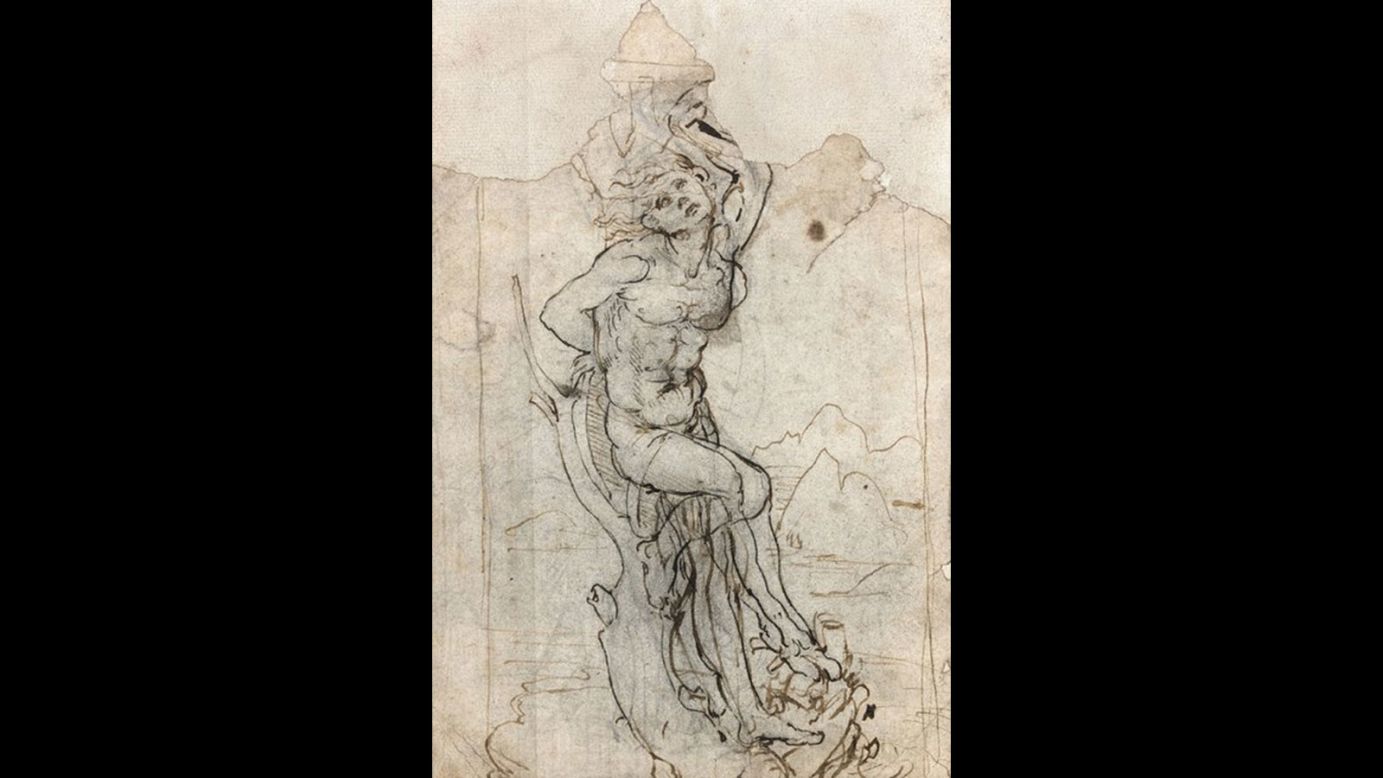 A drawing attributed to Italian master Leonardo da Vinci was discovered in Paris, after a portfolio of works was brought to Tajan auction house for valuation by a retired doctor. It's valued at 15 million euros ($16 million). 