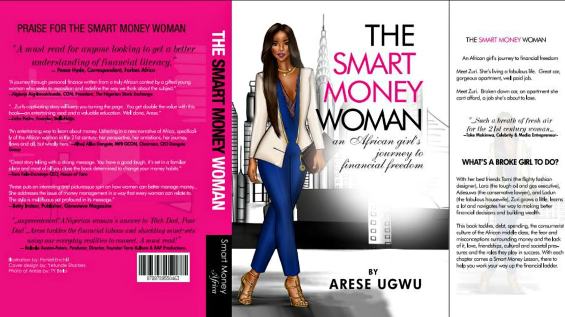 Arese Ugwu's book hopes to help smash cultural stereotypes about how women and money function in an African context, she says. 