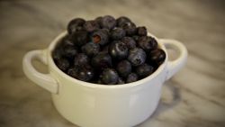 Foods that are high in Vitamin C like blueberries may help relieve stress.