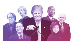 trump cabinet interactive gfx