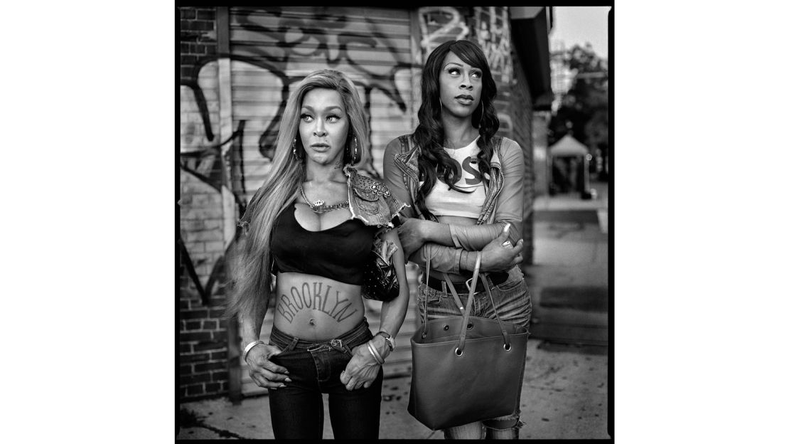 Jamila Pratt and Paradise Valentino photographed by Mark Seliger in "On Christopher Street: Transgender Stories" 