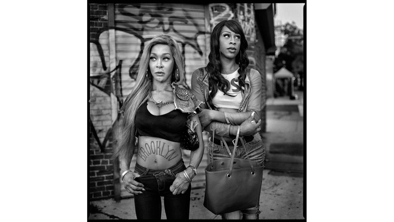 Jamila Pratt and Paradise Valentino photographed by Mark Seliger in "On Christopher Street: Transgender Stories" 