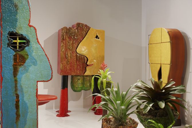Featuring works by Gaetano Pesce. 