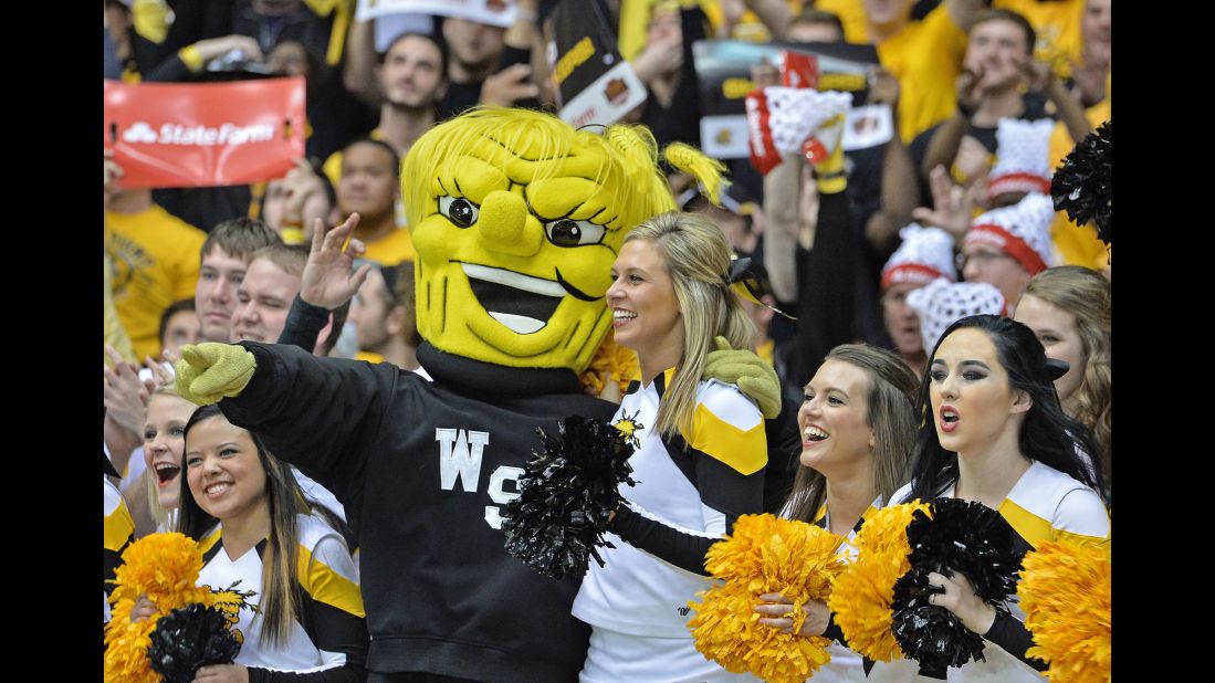 Mascot designer Tom Sapp has designed hundreds of mascots, including WuShock, who is described by Wichita State's website as a "muscular bundle of wheat." Click through the gallery for more of Sapp's creations.  