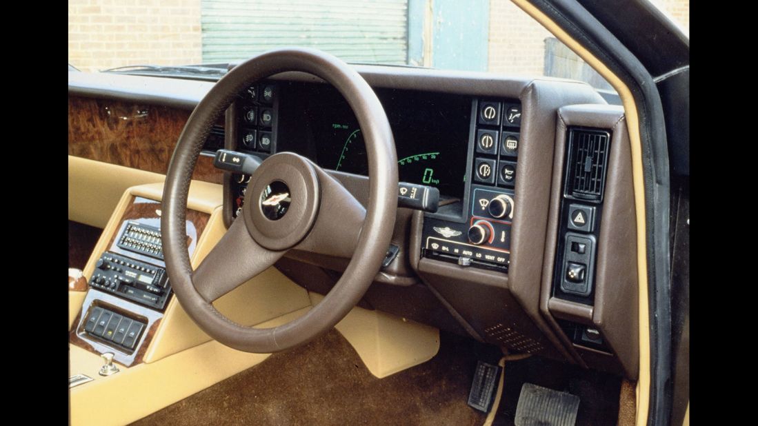 The Lagonda was the first car to use a digital instrument panel -- but the cutting-edge technology was prone to failure.