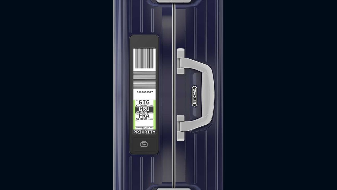 Other innovative designs have also come out recently. German premium luggage manufacturer has come up an electronic tag that uses E-ink and a Bluetooth connection to help cut down on check-in procedures.