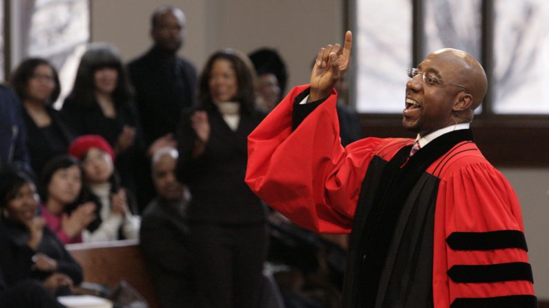 The Rev. Raphael Warnock serves as senior pastor at Ebenezer Baptist Church, where the congregation was once led by the late Dr. Martin Luther King, Jr. Click through the gallery to see more of the city's living civil rights experiences. 