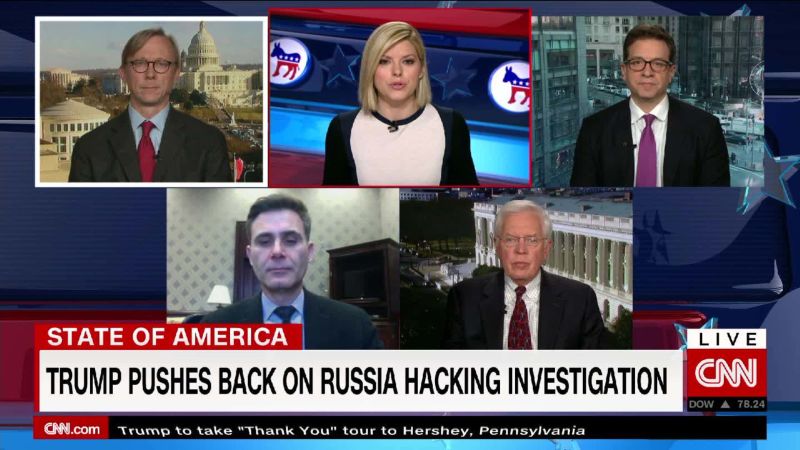 Kate Bolduan Presses Panelist About Russia Hacking Report. | CNN