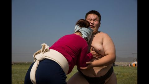 Size is important in sumo wrestling, but agility, speed and technique are all important as well.