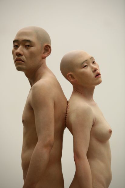 The societal norm of couples is a theme Choi frequently explores, often in grotesque and striking fashion.