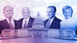 electoral college trump pence kaine clinton cover