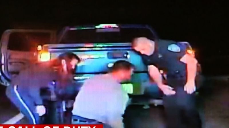 Hero Police Officer Saves Woman Cnn