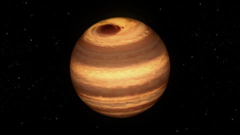 "A star that's cool enough to have stormy planet-like clouds forming in its atmosphere," Pyle said. "I worked with an exoplanet theorist who helped refine the look of the cloud structure." 