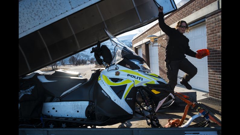 The Reindeer Police teams are made up of two officers who set out on weeklong missions. Maraviglia said that because the area is so large, the team can go a day or two without seeing another person.