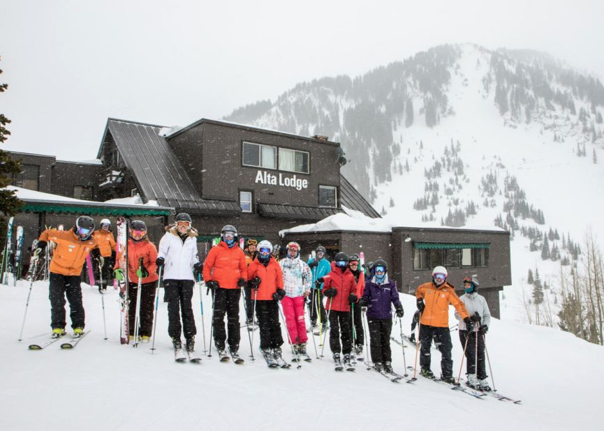 Alta Lodge in Alta, Utah, offers four annual women's ski camps. The camps generate about a 75% return rate among participants.