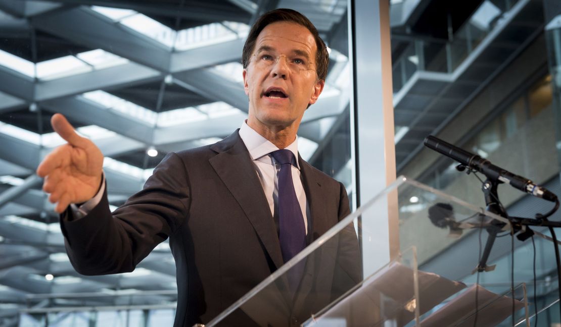 Dutch Prime Minister Mark Rutte hopes the Netherlands' economic stability will help him win.