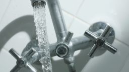 BERLIN - JANUARY 12:  Water flows from a bathroom tap January 12, 2007 in Berlin, Germany.  (Photo Illustration by Sean Gallup/Getty Images)