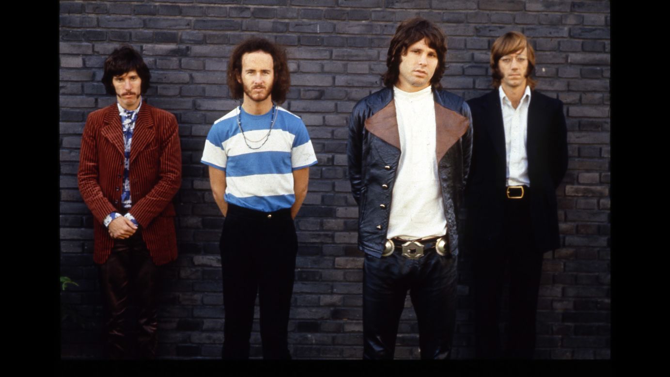 Formed in Southern California in 1965, The Doors pushed the limits of what rock bands were allowed to do. While they were scoring No. 1 hits like "Light My Fire," they were also creating epic psychedelic songs like "The End," which included mesmerizing theatrical elements. Left to right, drummer John Densmore, guitarist Robbie Krieger, the late singer Jim Morrison and keyboardist Ray Manzarek, who died in 2013 -- sold 33 million recordings in the US, according to the Recording Industry Association of America.