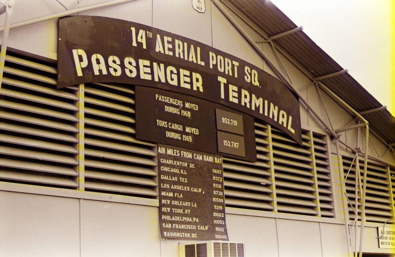 The original Cam Ranh International Airport. 