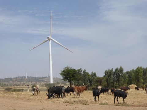 Ethiopia's largest wind farm is now the Adama II facility, with a capacity of 153 MW, but the government plans to inaugurate at least eight farms by 2020. 