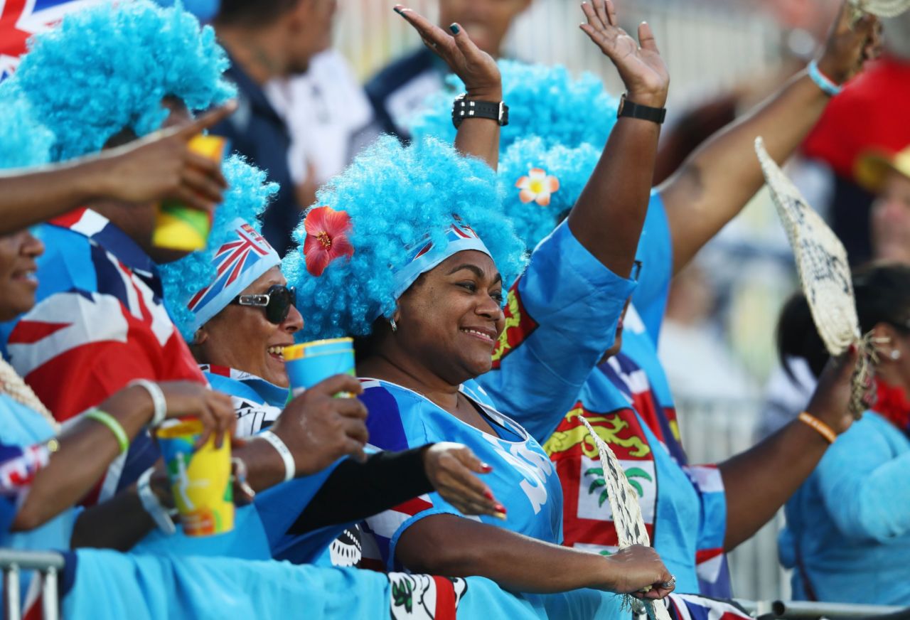 Fiji enjoyed strong support in Brazil during the Olympics.