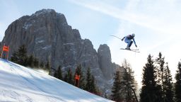 VAL GARDENA, ITALY - DECEMBER 17: Jeffrey Frisch of Canada competes during the Audi FIS Alpine Ski World Cup Men's Downhill on December 17, 2016 in Val Gardena, Italy (Photo by Alexis Boichard/Agence Zoom/Getty Images)