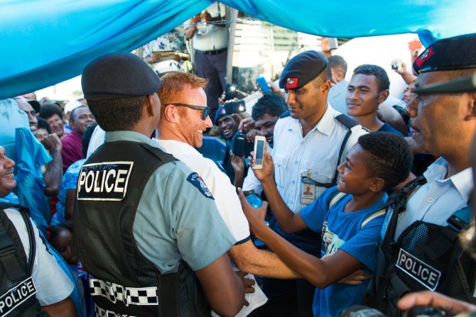 Members of the public would line up at his home in Fiji to give him gifts and thank him for what he had achieved.