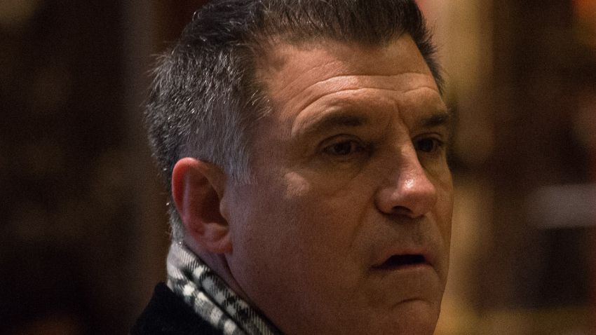 Businessman Vincent Viola arrives at Trump Tower for meetings with President-elect Donald Trump on December 16, 2016 in New York. / AFP / Bryan R. Smith (Photo credit should read BRYAN R. SMITH/AFP/Getty Images)