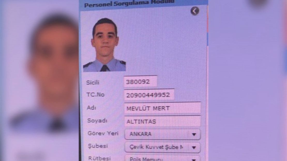 turkey police officer id badge starr