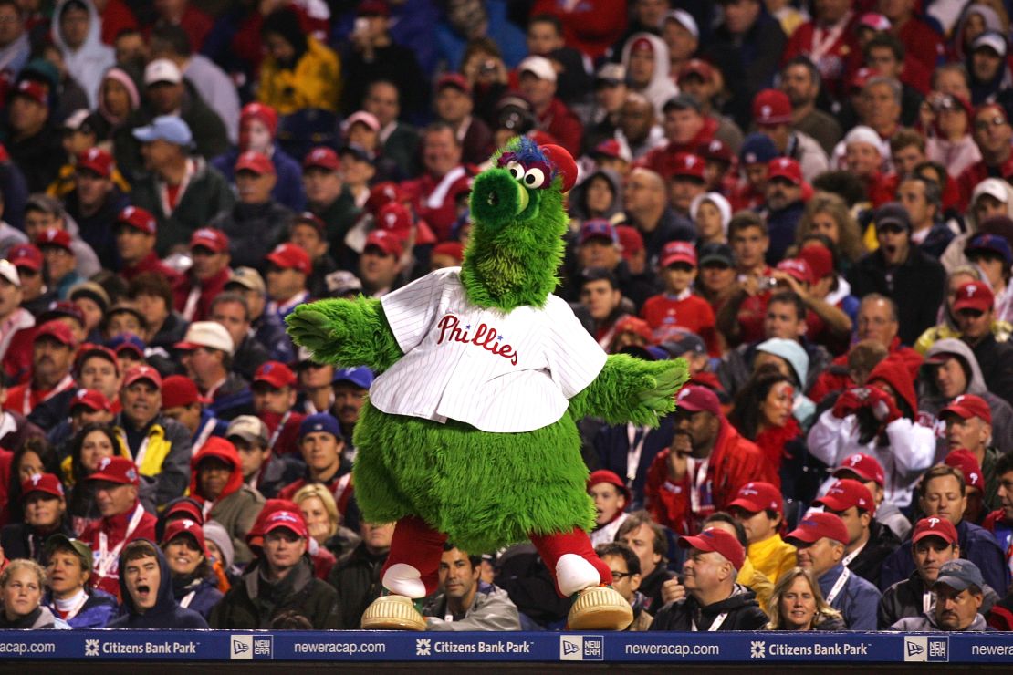 The Philly Phanatic is one of the strangest and most recognizable mascots in sports.