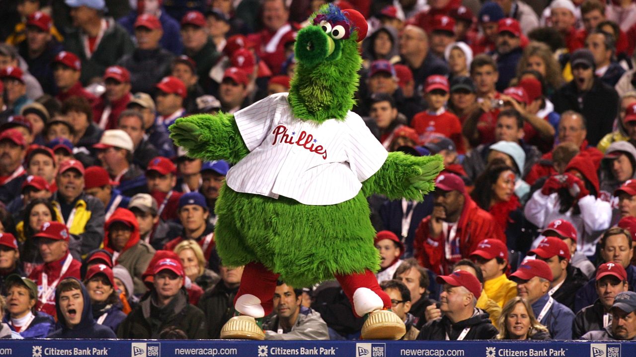 The Philly Phanatic is one of the strangest and most recognizable mascots in sports.