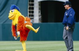 The San Diego Chicken first appeared in 1974 and paved the way for a generation of sports mascots.