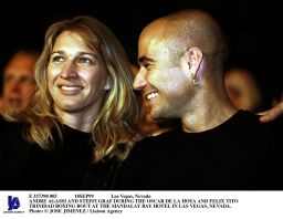 Andre Agassi and Steffi Graf