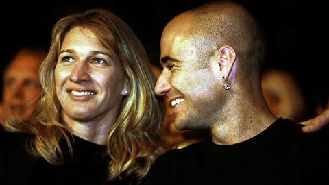 Andre Agassi and Steffi Graf