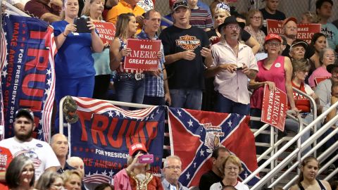 Supporters of Trump and the Old South both obscure the relevance of race, some historians say.