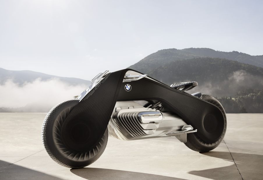 One of the most talked-about concepts of the year was <a href="http://brand.bmw-motorrad.com/en/stories/design/vision-bike.html" target="_blank" target="_blank">BMW's Motorrad VISION NEXT 100</a>, which employs self-balancing technology to prevent crashes and enables the rider to dismount without using a kickstand. 