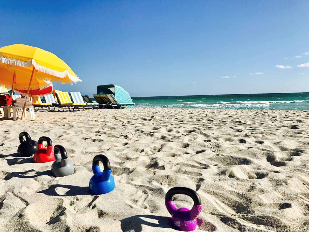 No place blends beach vacations and fitness bootcamps like Miami. The Confidante runs a string of fitness classes and camps -- both high-intensity workout classes and soothing yoga sessions -- on Miami Beach.