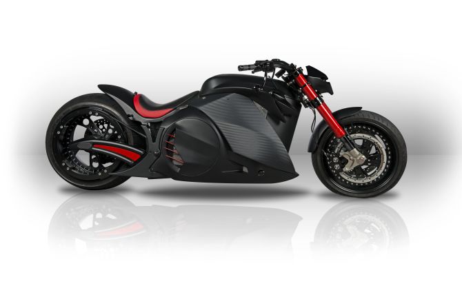 Swiss firm <a  target="_blank" target="_blank">Zvexx </a>produced this eye-catching prototype to demonstrate that electric motorcycles can deliver outstanding performance with the looks to match. 