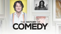 history of comedy show card
