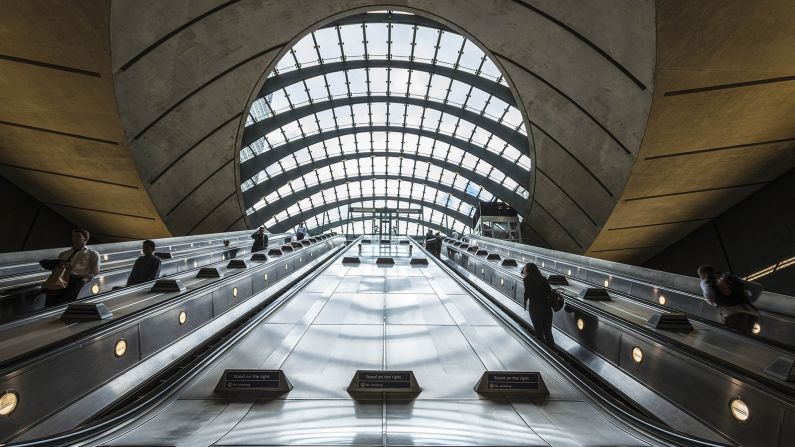 <strong>Imperial b</strong><strong>ase, Scarif (Canary Wharf Station, London): </strong>The futuristic steel, glass and concrete of London's Canary Wharf metro station doubles as an Imperial base on Scarif. The station is regularly used by bankers, so arguably has experience of the dark side of The Force.