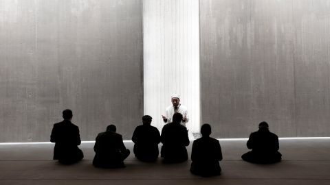 The form of this poetic building is focused, the architects say, "solely on the essence of religious space." Even the mihrab seems missing, its place taken by a beam of light shining through a fissure in a bare concrete wall.