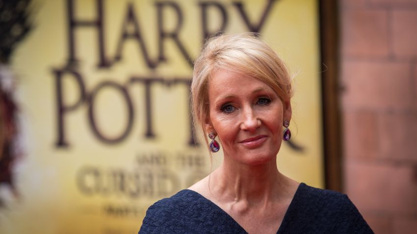 LONDON, ENGLAND - JULY 30:  J. K. Rowling attends the press preview of "Harry Potter & The Cursed Child" at Palace Theatre on July 30, 2016 in London, England. Harry Potter and the Cursed Child, is a two-part West End stage play written by Jack Thorne based on an original new story by Thorne, J.K. Rowling and John Tiffany.  (Photo by Rob Stothard/Getty Images)