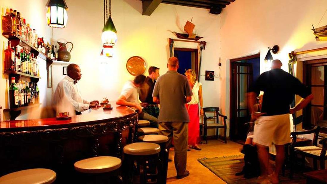 <strong>Peponi Bar (Lamu): </strong>Serving great drinks for half a century, Peponi Bar has been a longtime rendezvous for deep-sea fishermen, safari buffs and other old African hands. 