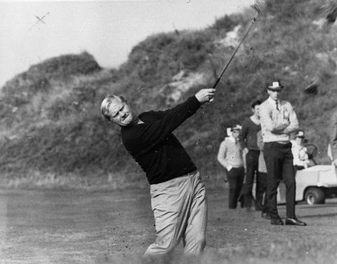 He turned pro at the age of 21 in 1961 and won his first title in the paid ranks at the 1962 US Open, beating Palmer in an 18-hole play-off. So began one of golf's greatest rivalries as as this young upstart threatened to usurp the hero of Arnie's Army.