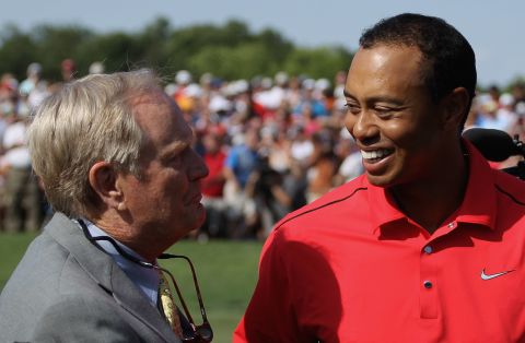 Since Tiger Woods burst onto the scene with his first major title at the Masters in 1997 he has chased Nicklaus' major mark. But Woods has been stranded on 14 victories since 2008.
