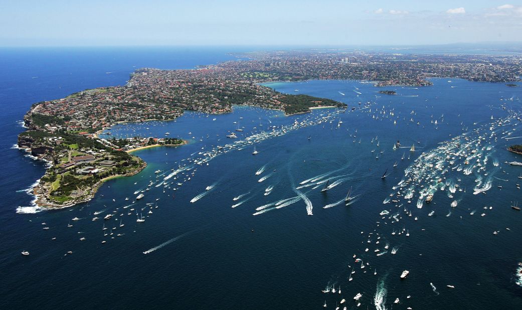 The annual Sydney to Hobart yacht race pits crews from all over the world against each other in a notorious and challenging 628 nautical mile dash from Australia's east coast to the island of Tasmania. 