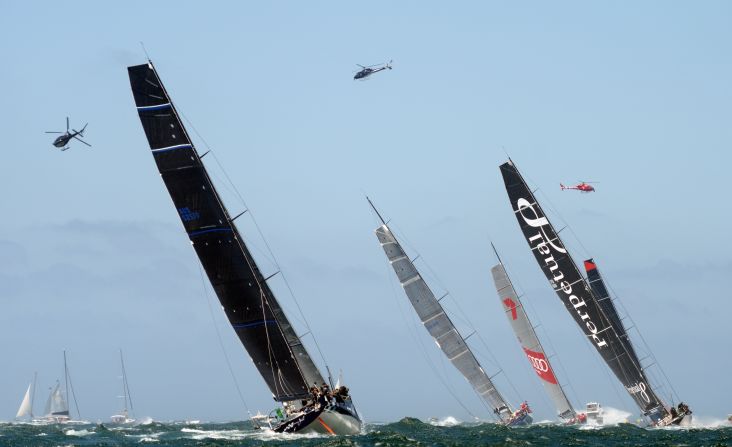 Who will win the 72nd Sydney Hobart yacht race? Comment on our <a  target="_blank" target="_blank">CNN Sport Facebook page</a> and have your say today.